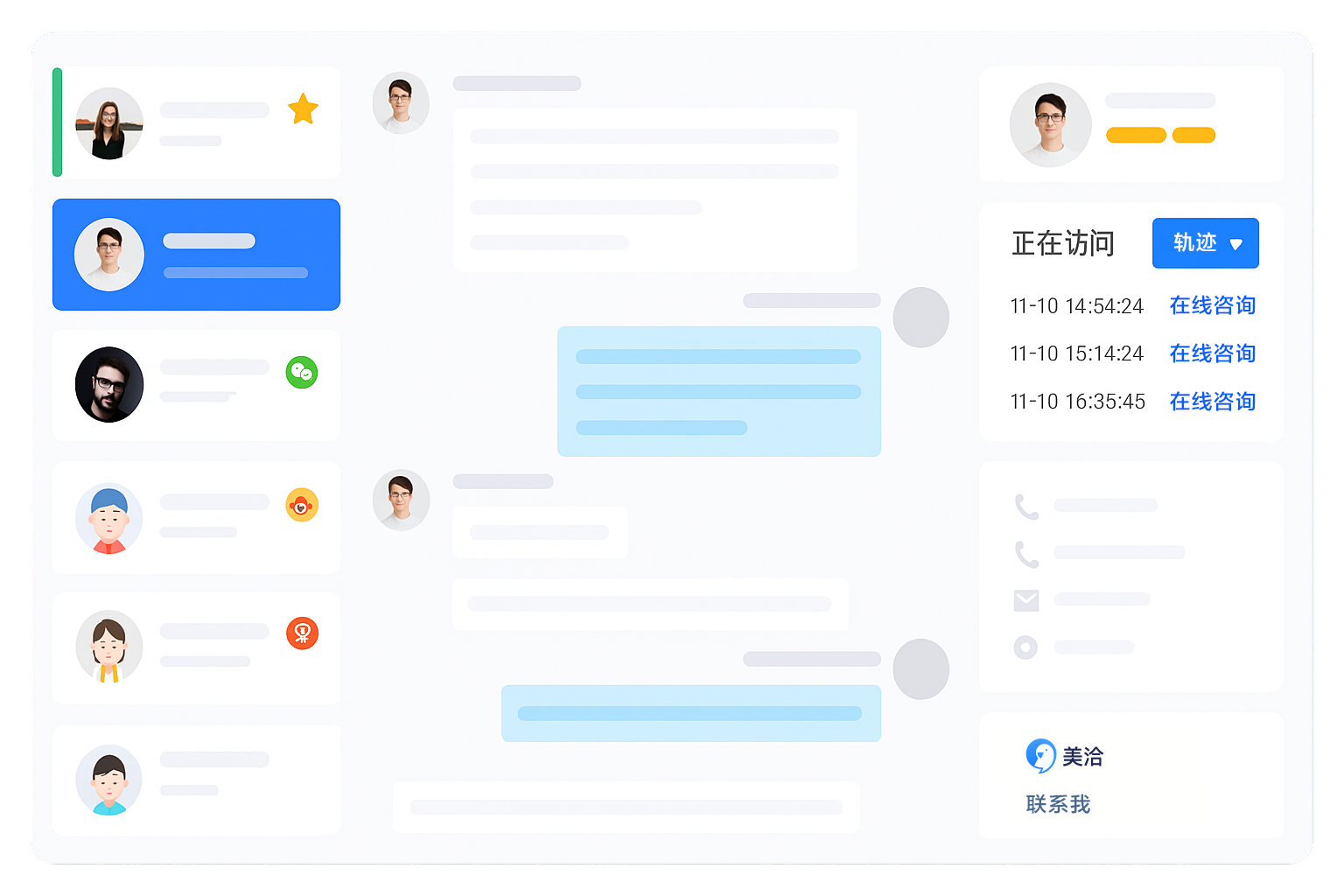 美洽技术能力能支持租户用量超限自动限流吗？